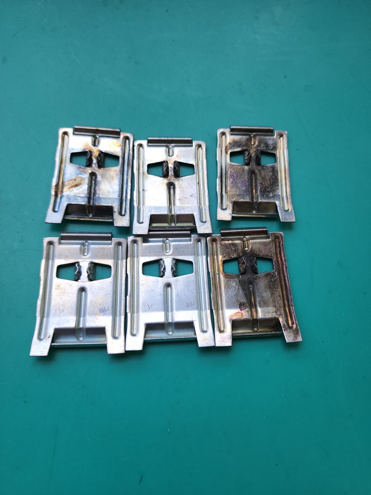 LATE 1950\'S CHEVROLET ROCKER MOULDING CLIPS NORS GM LOT OF 6