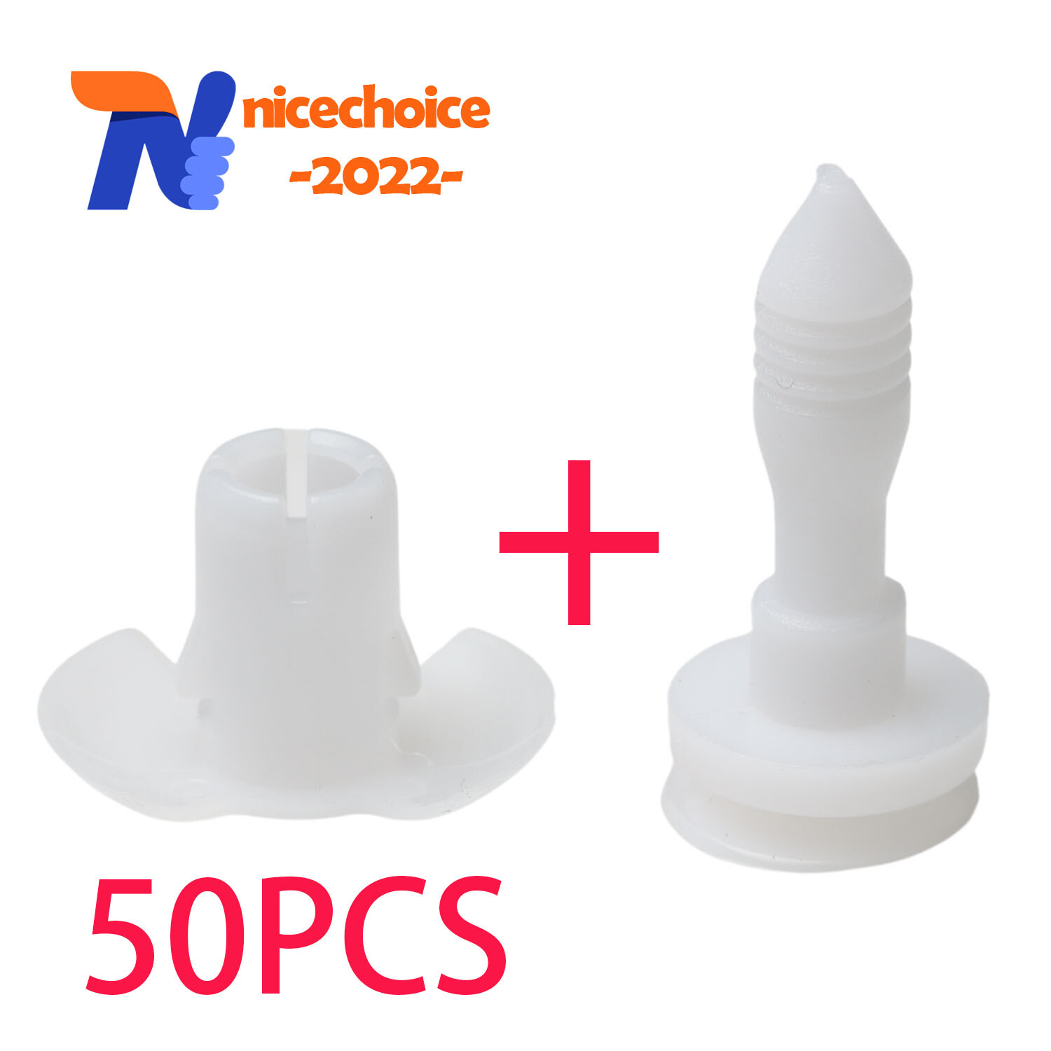 50* Door Trim Panel Clip Push Type Retainer Nylon for Ford Excursion 2003-2005