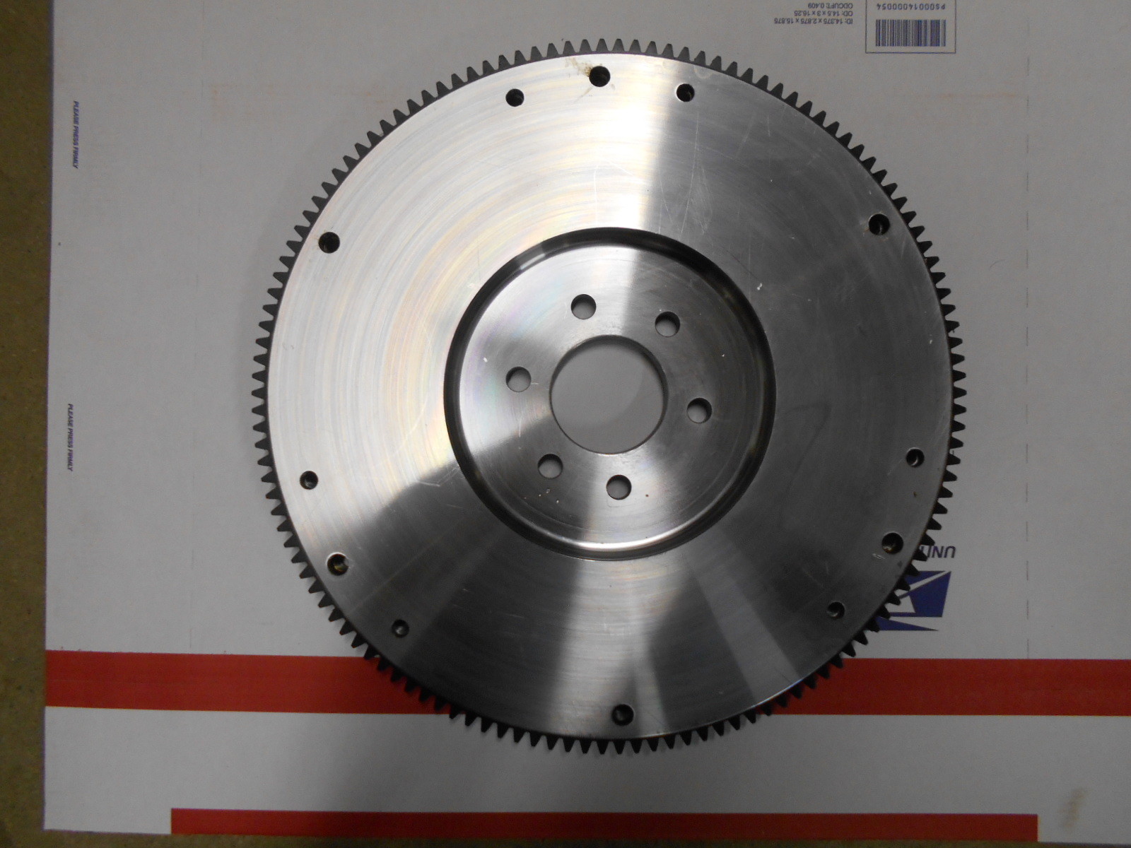 Billet Steel Flywheel 10.5 130t External Balance 360 for Mopar Dodge Chrysler LA Billet Steel Flywheel 10.5 130t External Balance 360 for Mopar Dodge Chrysler LA
