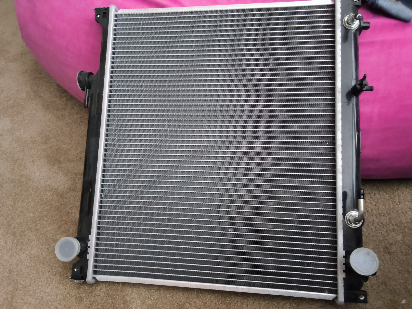 Radiator-Koyo Cooling, Aluminum Core, Plastic Tank 5/8\