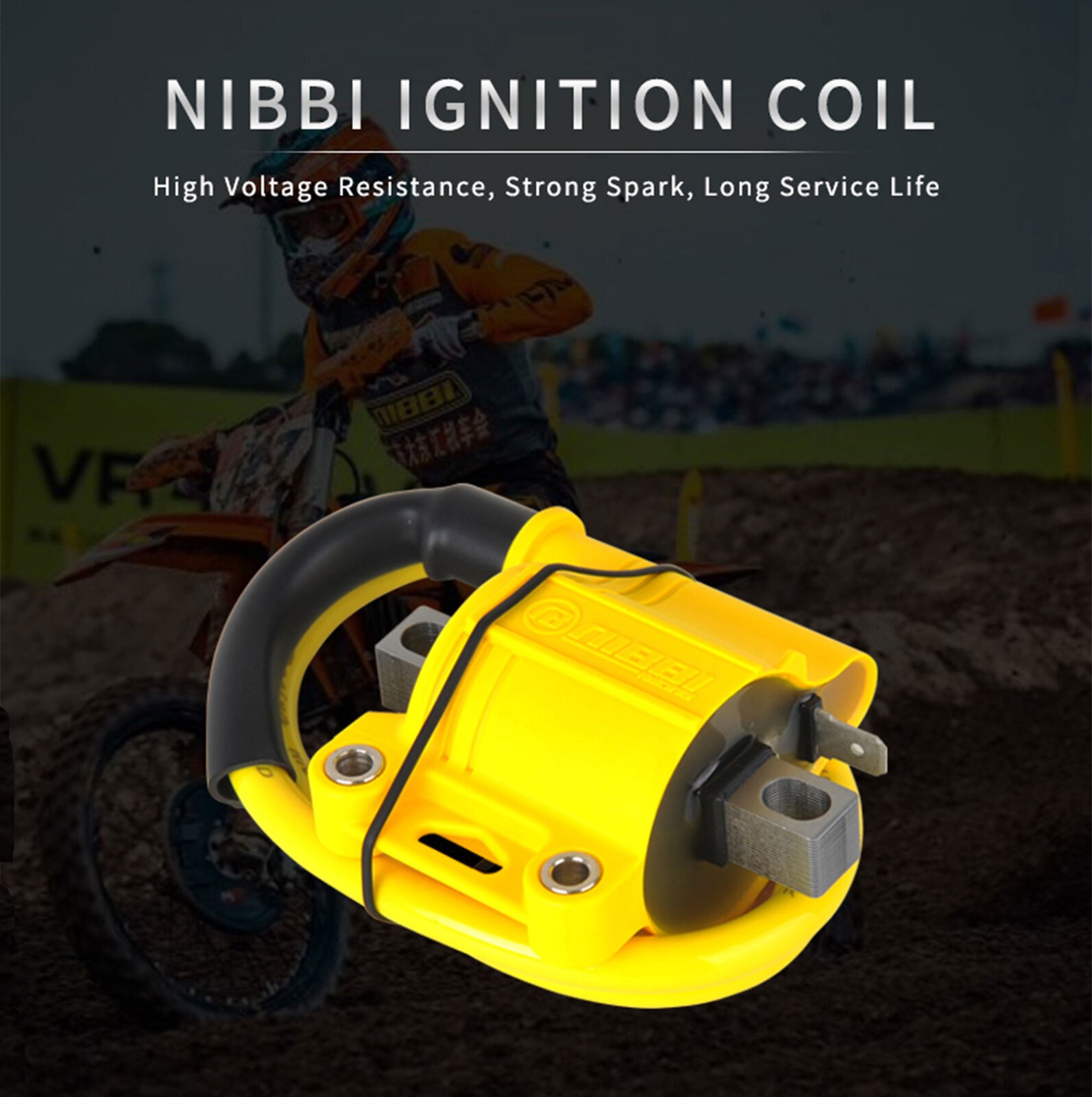 NIBBI 56.8KV Ignition Coil For RPS Hawk DLX CSC TT 250 X-Pro Haosen TaoTao TBR7