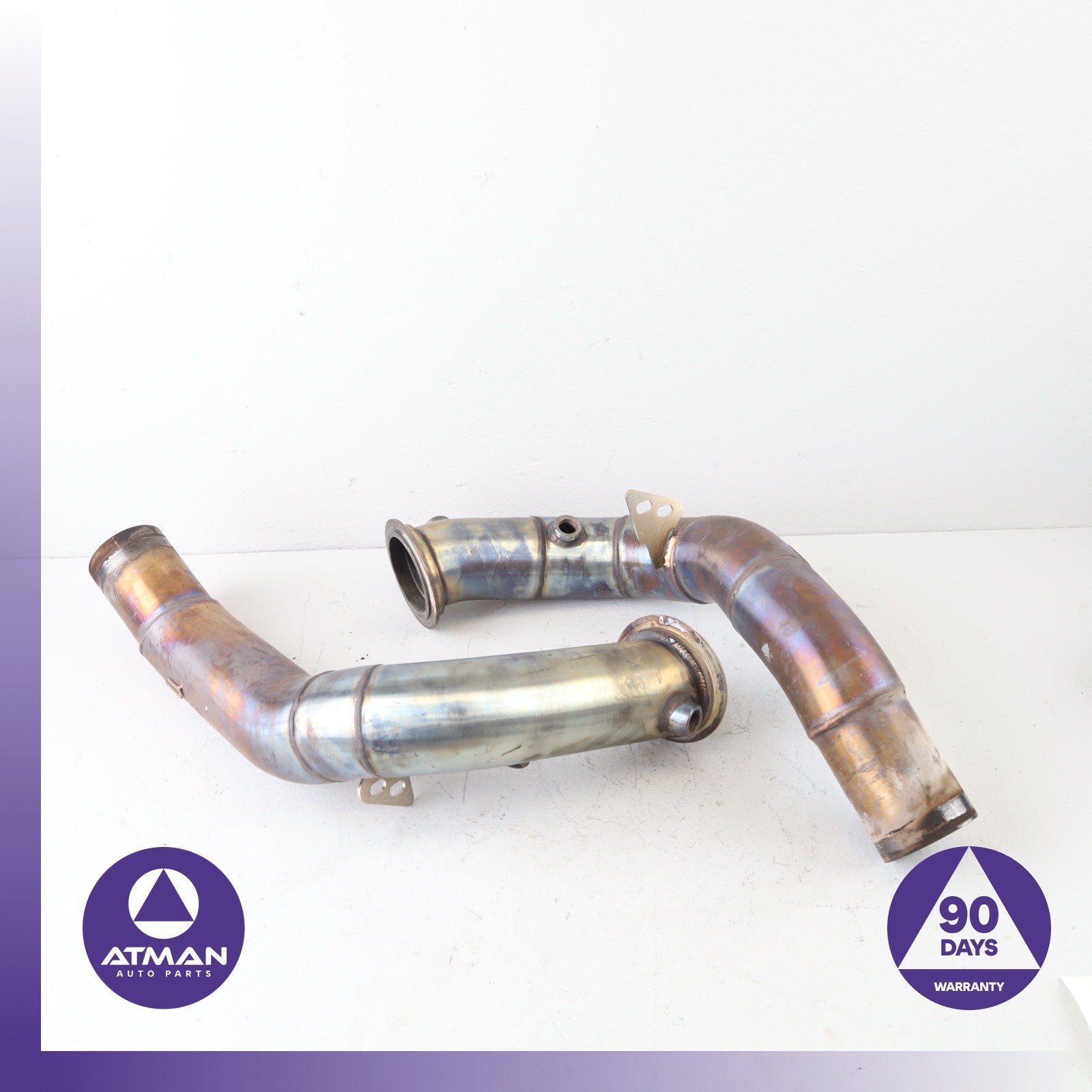 BMW F06 M6 M5 4.4L S63 Left & Right Side Exhaust System Set VRSF BMW F06 M6 M5 4.4L S63 Left & Right Side Exhaust System Set VRSF