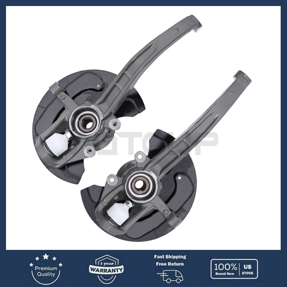 2x Front Left & Right Spindle Knuckle Hub Bearing For 07-13 Mercedes X164 GL450