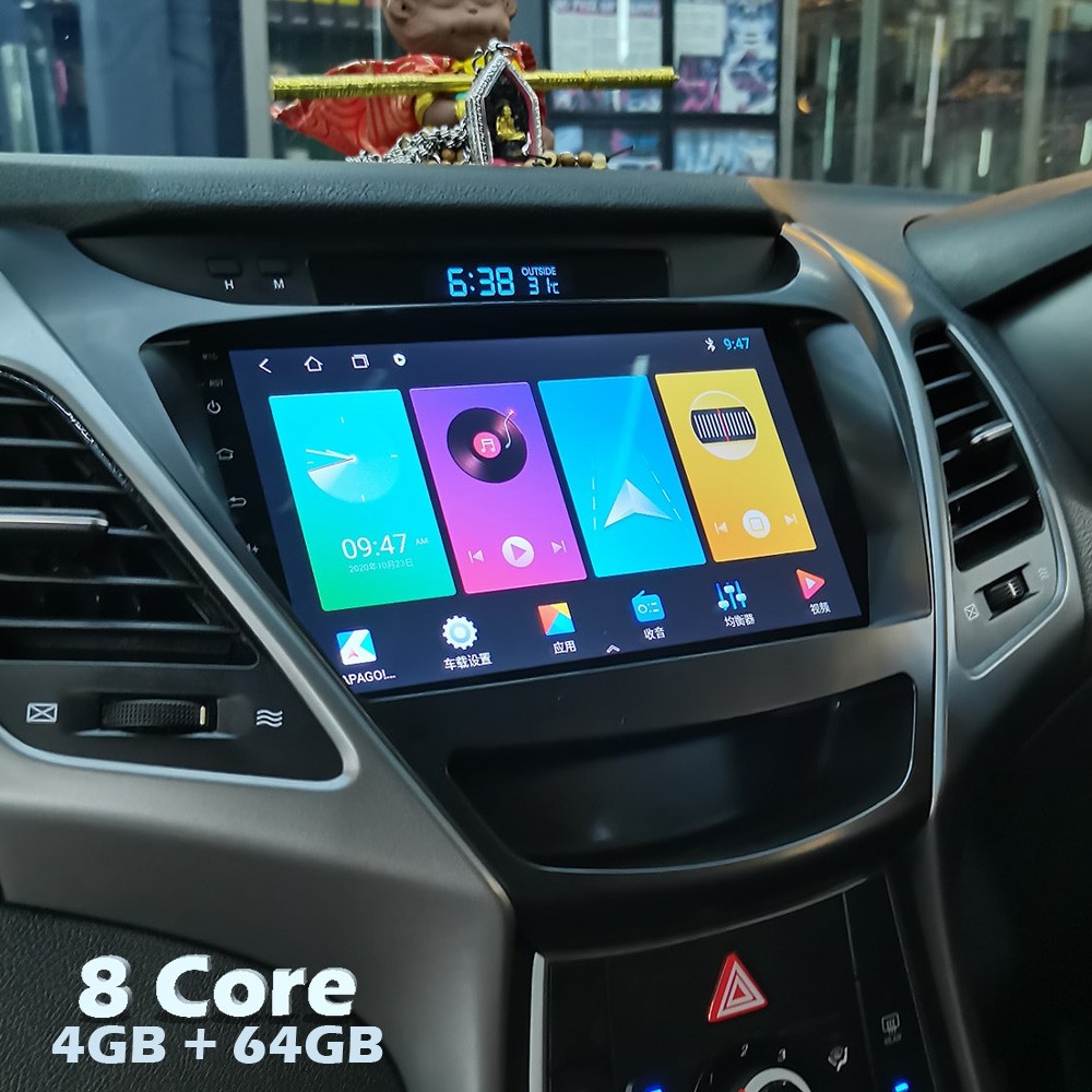 Stereo For Hyundai Elantra 2014-2016 Carplay Car Radio Android Auto 8 Core 4GB
