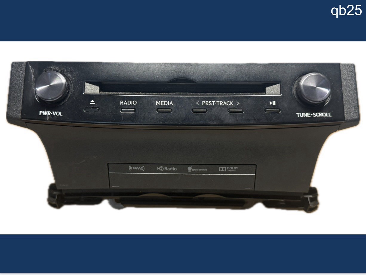 2014-2017 Lexus IS250 IS200T IS350 XM HD Radio Head Gracenote 86130-53011 P10433 2014-2017 Lexus IS250 IS200T IS350 XM HD Radio Head Gracenote 86130-53011 P10433