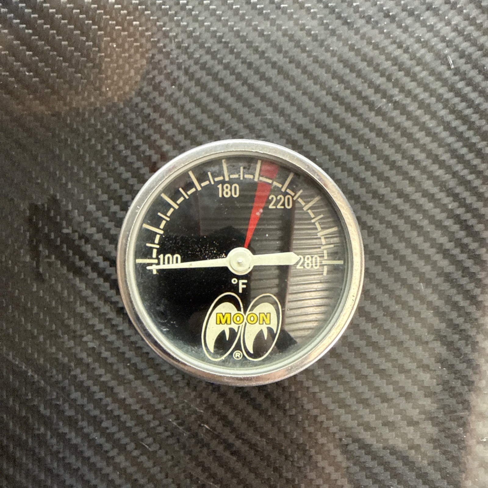 VINTAGE MOON EYES  HOT RAT ROD WATER COOLANT TEMP TEMPERATURE GAUGE