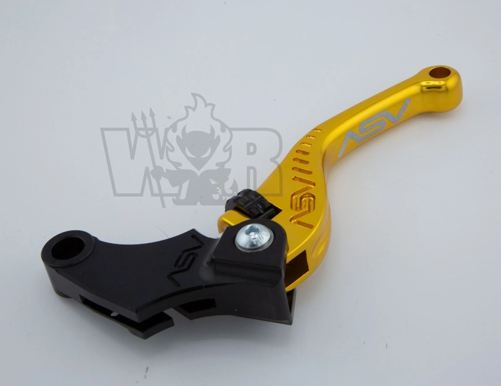 ASV F3 Clutch Lever Gold Short Ducati Multistrada 1200 1260 All 2010-21