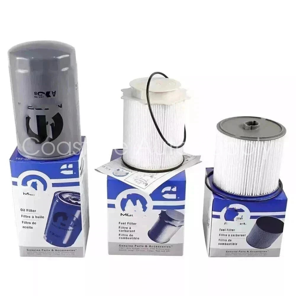 Mopar Diesel Fuel Filter Kit Replacement Filters For Dodge Ram 6.7L Cummins US
