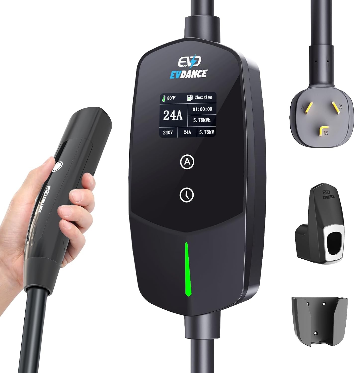 Level 2 Tesla EV Charger 24 Amp 220-240V NACS NEMA 10-30 Plug 25FT Cable 3/Y/S/X Level 2 Tesla EV Charger 24 Amp 220-240V NACS NEMA 10-30 Plug 25FT Cable 3/Y/S/X