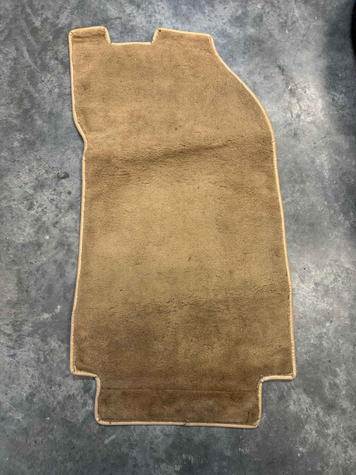 Original Porsche 911 964 993 Carrera OEM Carpet Liner Floormat BEIGE Mat Rug