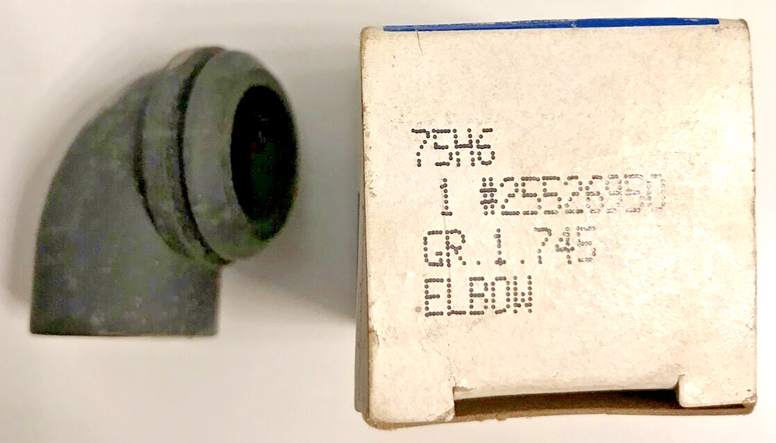 1976 - 1984 Chevy Chevrolet GM Crankcase Vent PCV Elbow Grommet NOS OEM 25526950