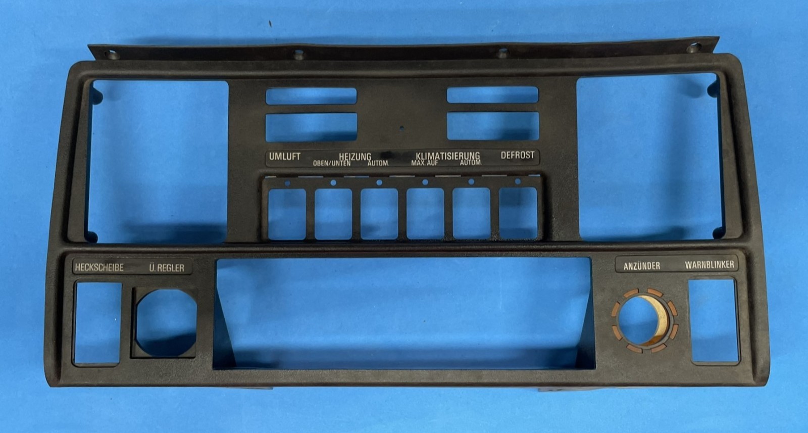 BMW E23 EURO 7281 735i 745i HVAC PANEL Deutsch 64111368461