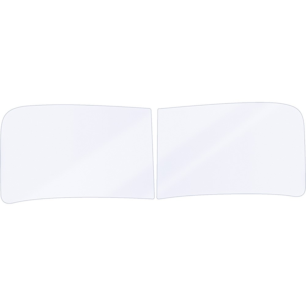 1947-53 Chevy GMC Pickup Truck; Front Windshield Glass; Clear; 2-Piece Design;
