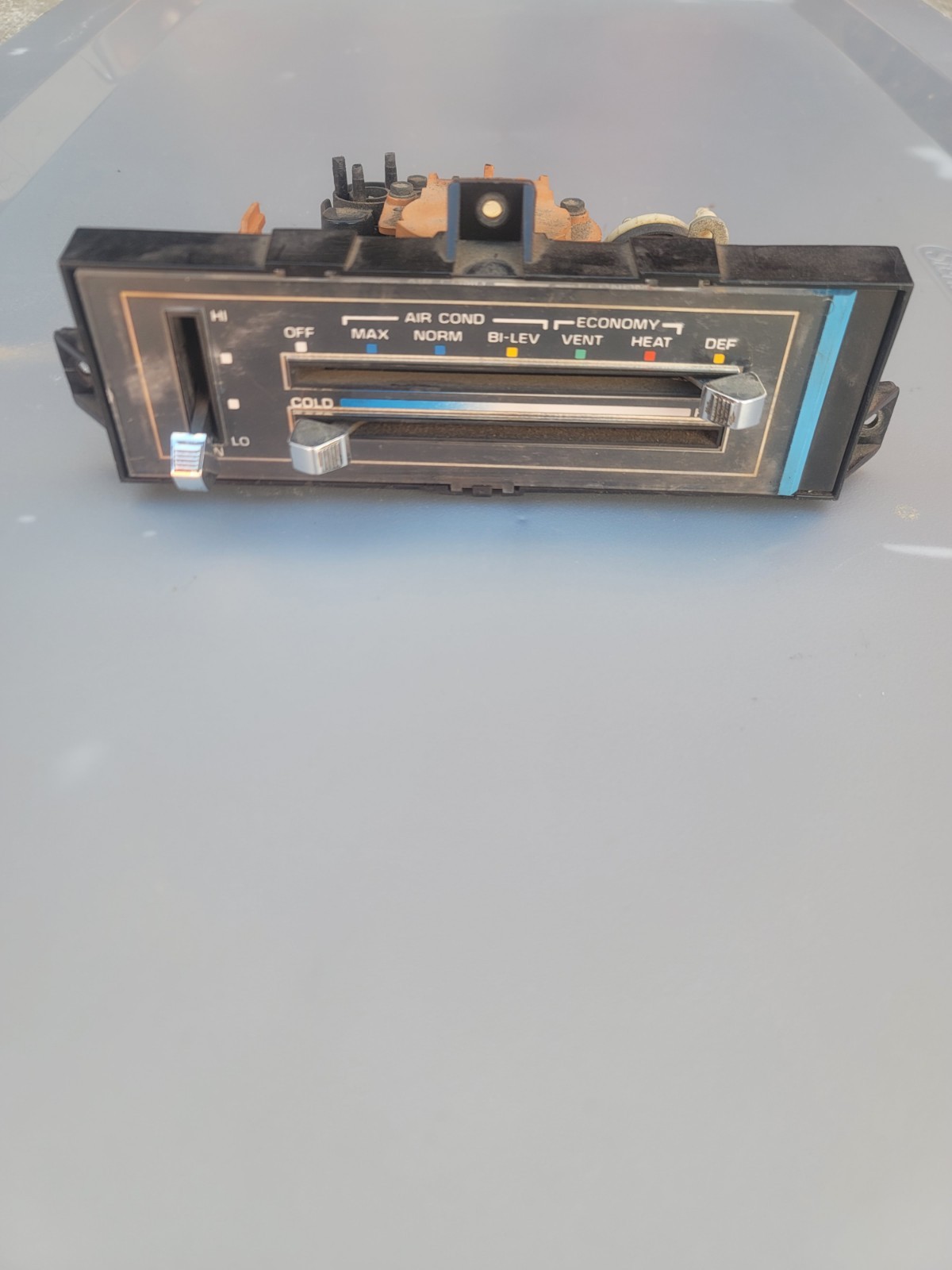 GM 80s Center Dash A/C Heater Climate Control Unit OEM