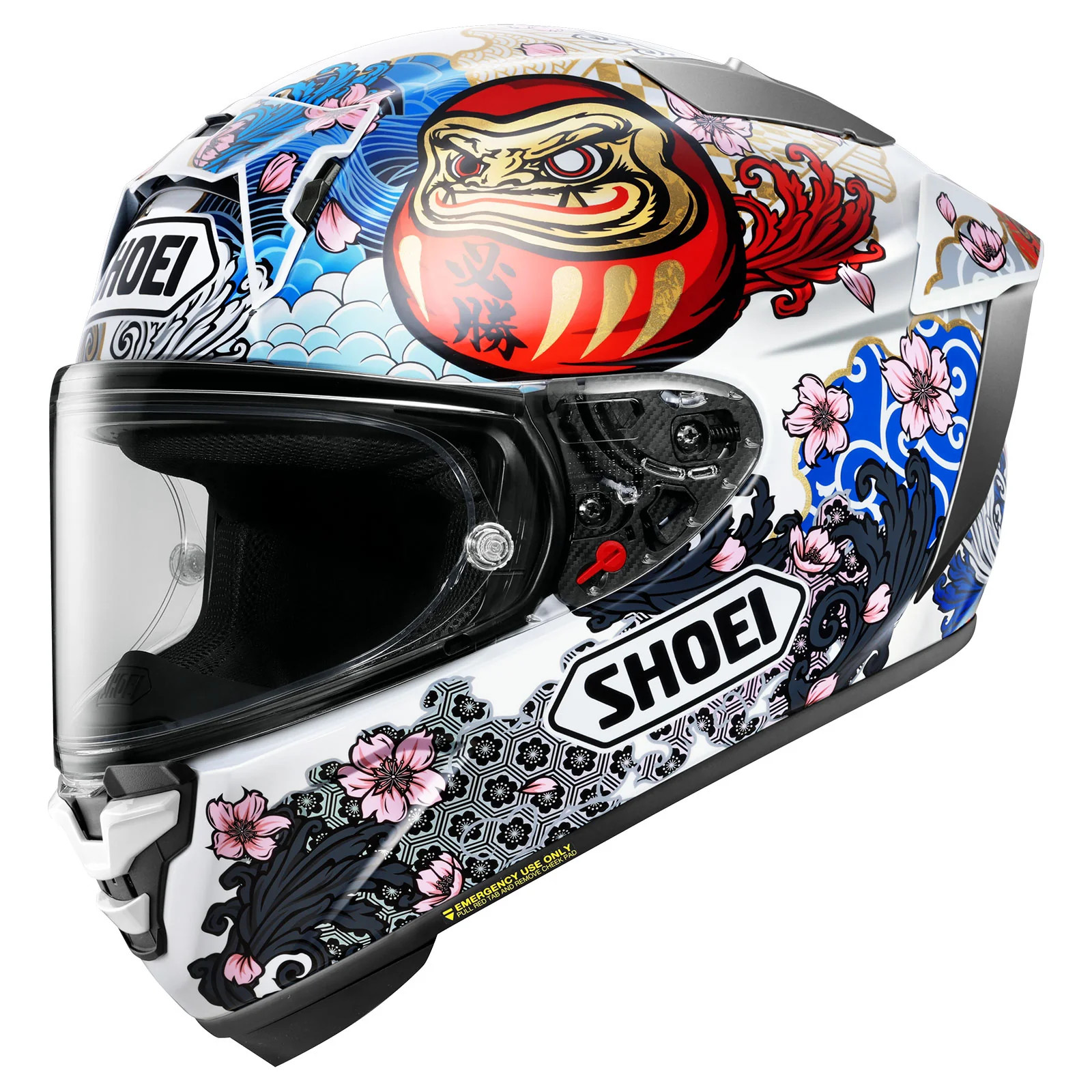 Shoei X-Fifteen Motegi 5 TC-6 Full Face Helmet Marquez MotoGP - Size M