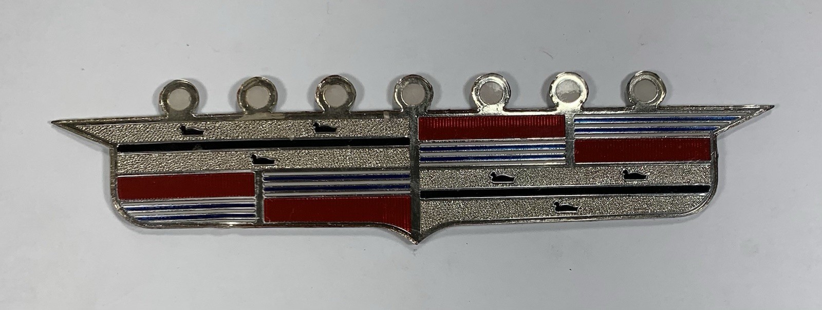 1958 Cadillac Trunk lid Emblem Bezel Ornament Original OEM 1958 Cadillac Trunk lid Emblem Bezel Ornament Original OEM