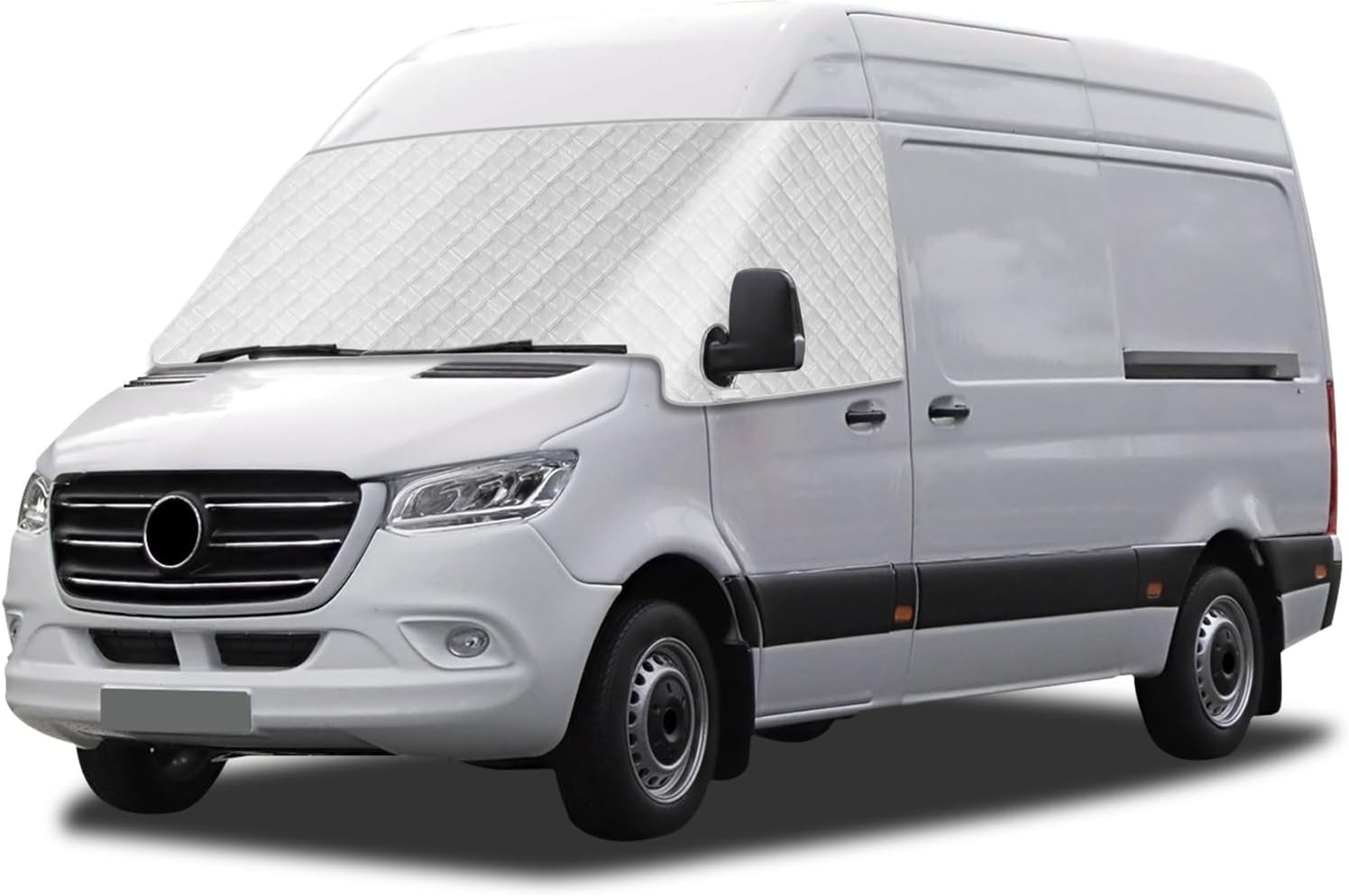 Windshield Cover Compatible with Mercedes-Benz Sprinter Van VS30 | 5-Layer Alumi