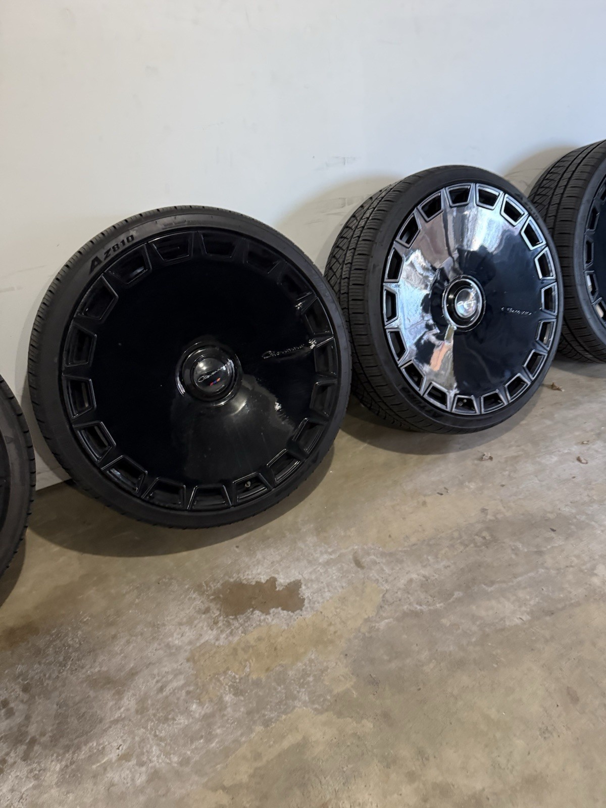 26” GIOVANNA DICOTTO BLACK RIMS Wheels W/Tires YUKON 26” GIOVANNA DICOTTO BLACK RIMS Wheels W/Tires YUKON