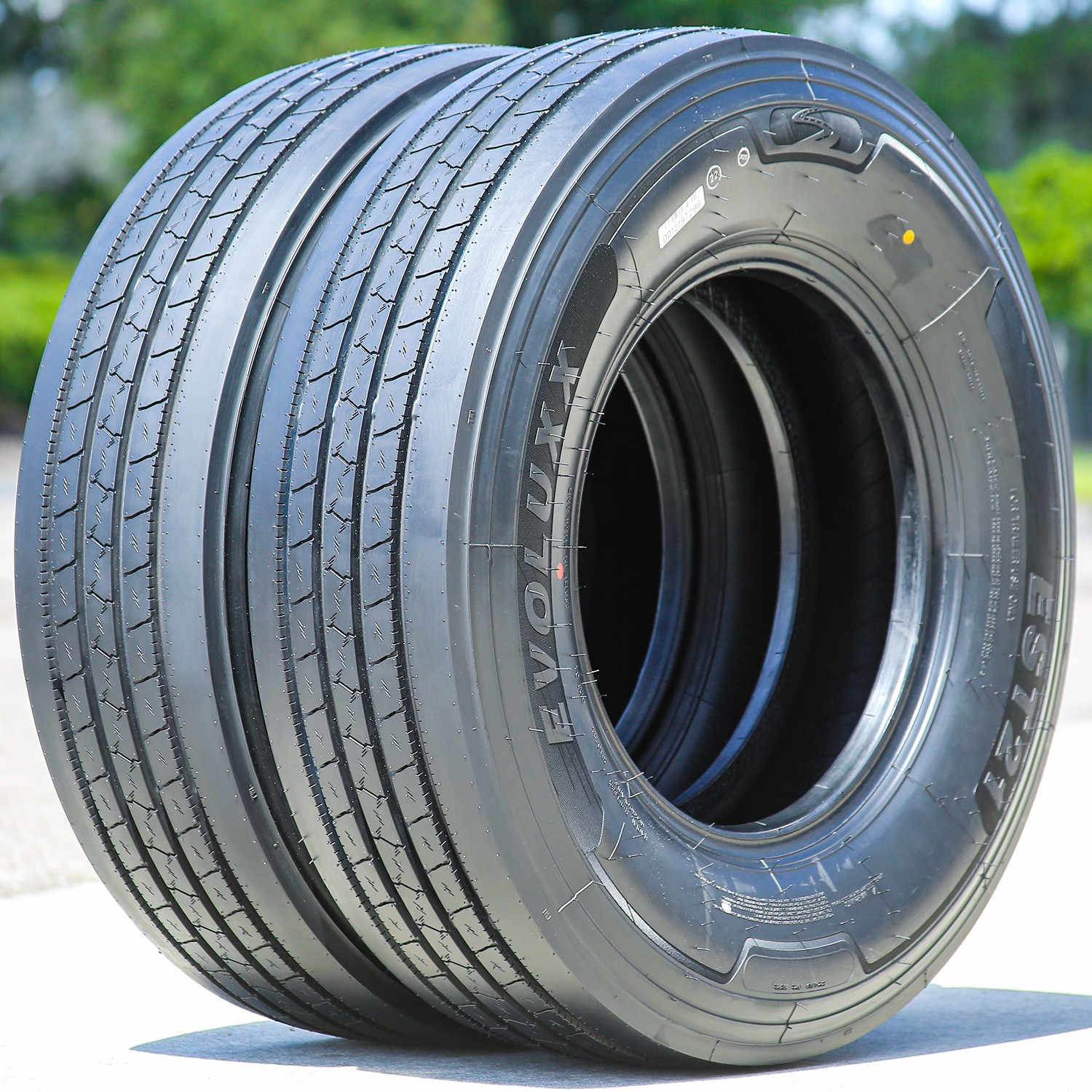 2 Tires ST 235/80R16 130/126M Load H 16 Ply Evoluxx EST21 All Steel Trailer