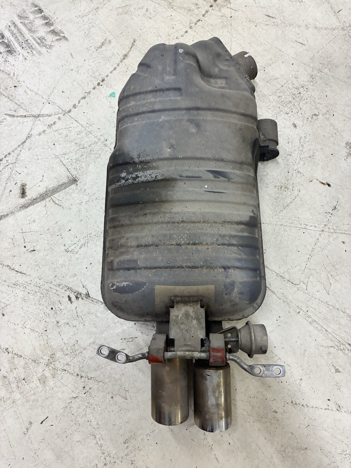 07-10 BMW X3 REAR EXHAUST MUFFLER VALVED M-SPEC 3.0Si OEM