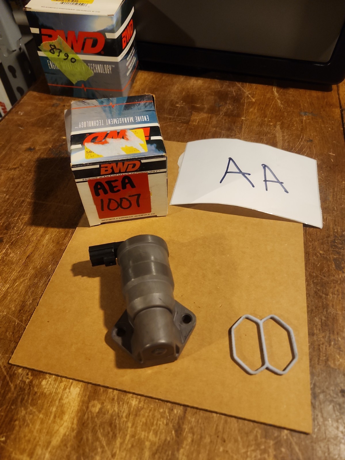 New BWD  AEA1007 Idle Air Control Valve 