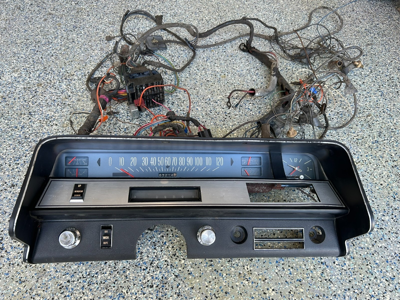1969 Pontiac Bonneville Catalina 2+2 Rare Rally Cluster +Console+Harness 6492732