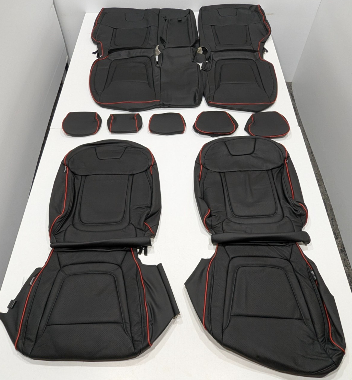 For Hyundai Tucson SE SEL Sport 2022-2023 Black Leather Seat Covers MC12