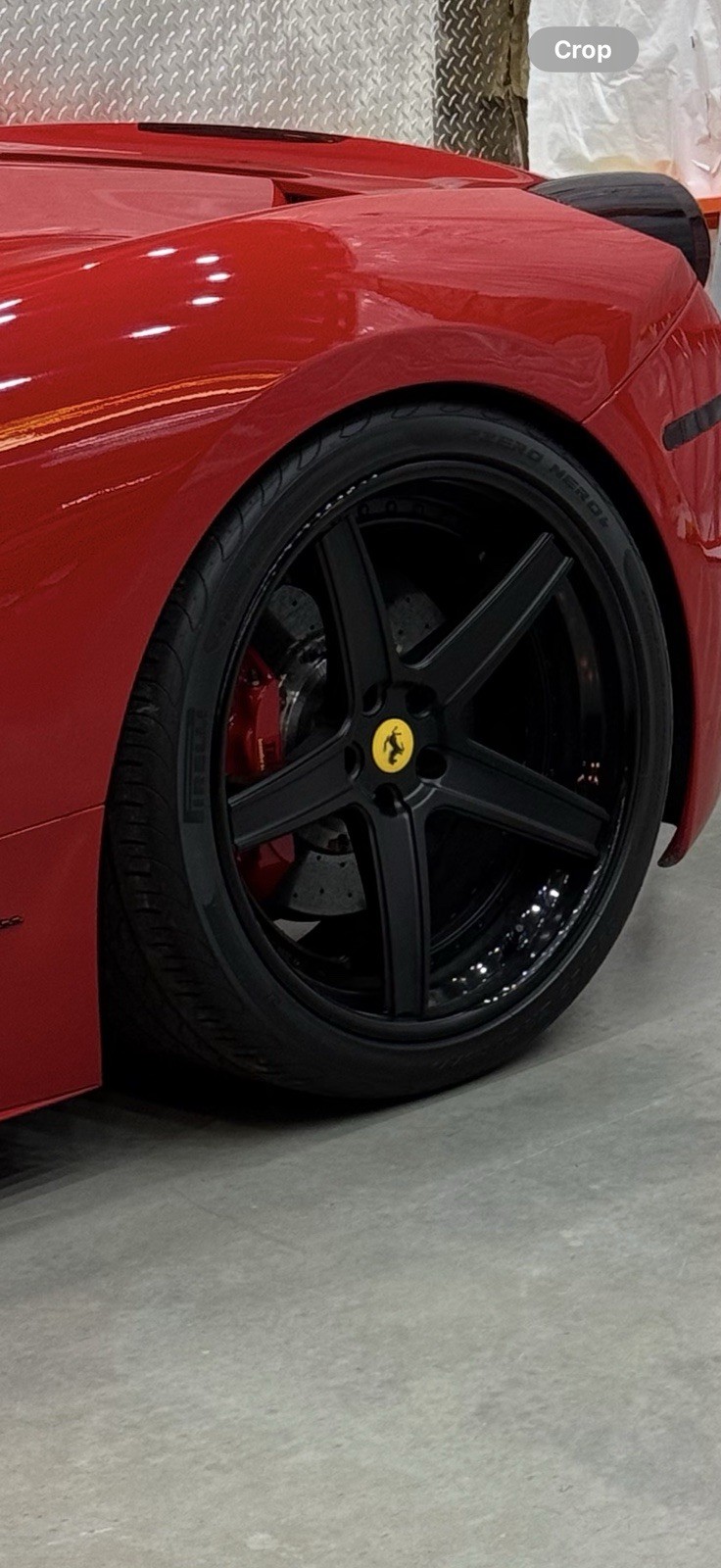 FERRARI BLACK OUT WHEELS FERRARI BLACK OUT WHEELS