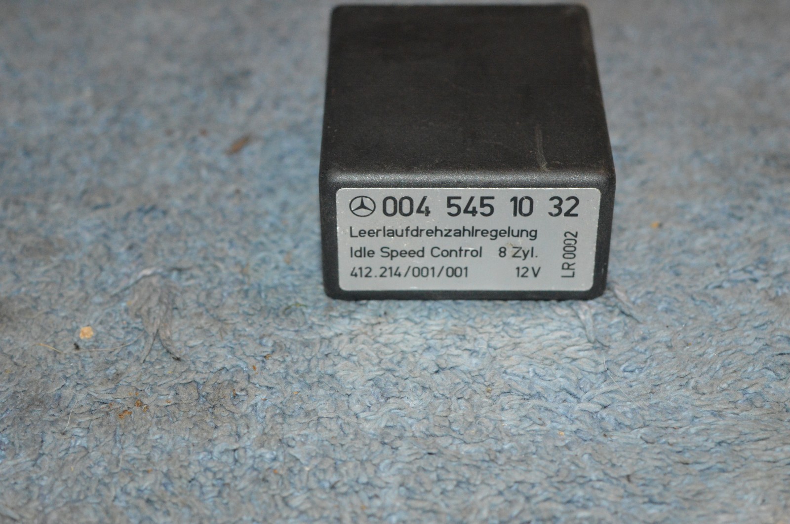 1986-1991 MERCEDES W126 420SEL  IDLE SPEED CONTROL UNIT MODULE RELAY 0045451032
