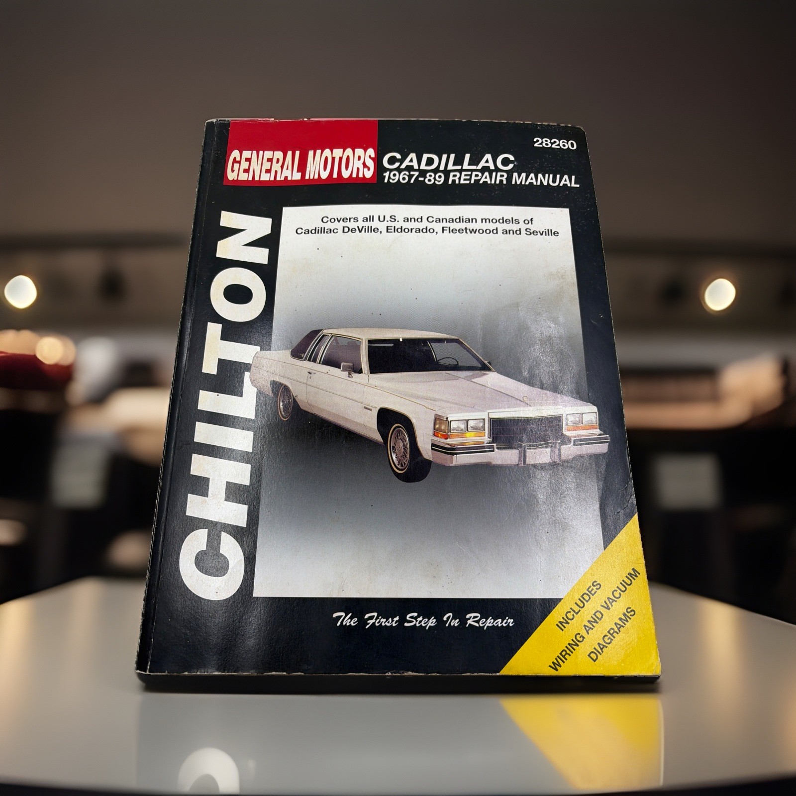 vintage Chilton General Motors Cadillac 1967–89 Repair Manual (Part No. 28260) vintage Chilton General Motors Cadillac 1967–89 Repair Manual (Part No. 28260)