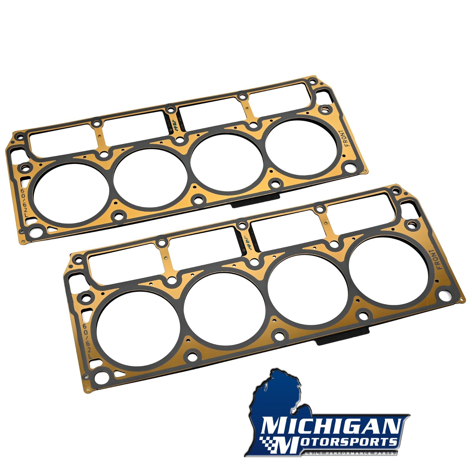 LS3 5-Layer MLS Cylinder Head Gasket Pair Like 12610046 for 6.0 6.2 LS2 LQ9 L96 LS3 5-Layer MLS Cylinder Head Gasket Pair Like 12610046 for 6.0 6.2 LS2 LQ9 L96