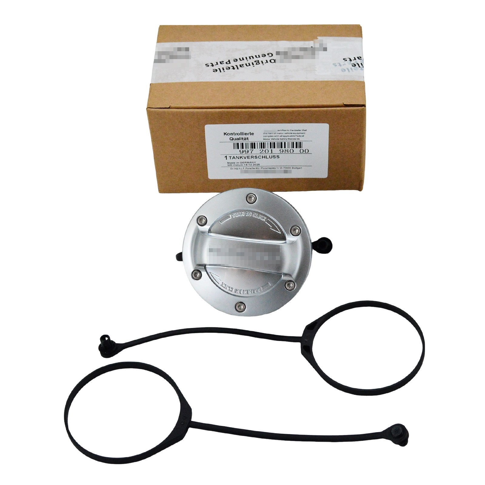 Plastic Fuel Gas Cap NEW for Porsche 986/996/987/997 Replacement OE# 99720198000