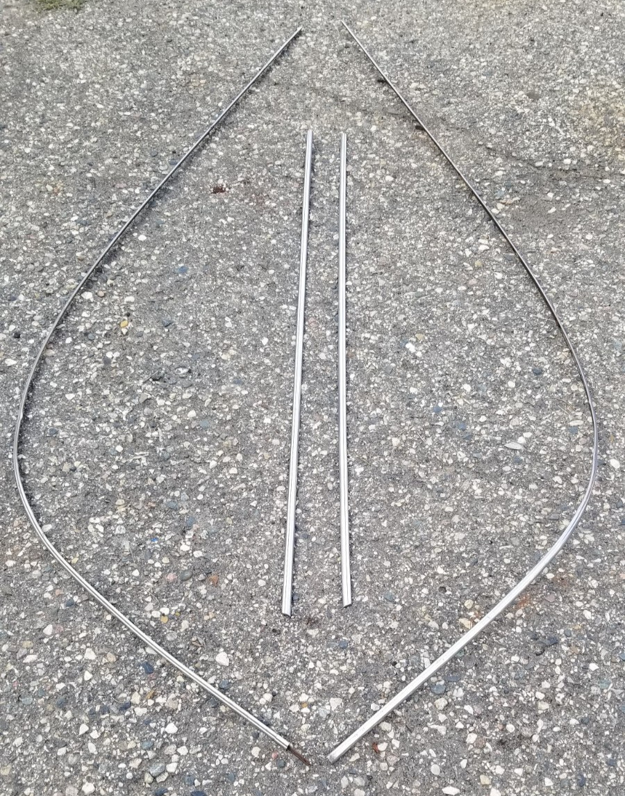 Trim Belt Sides 41 Chevy Chevrolet 1941-48 ? Sedan Special Deluxe