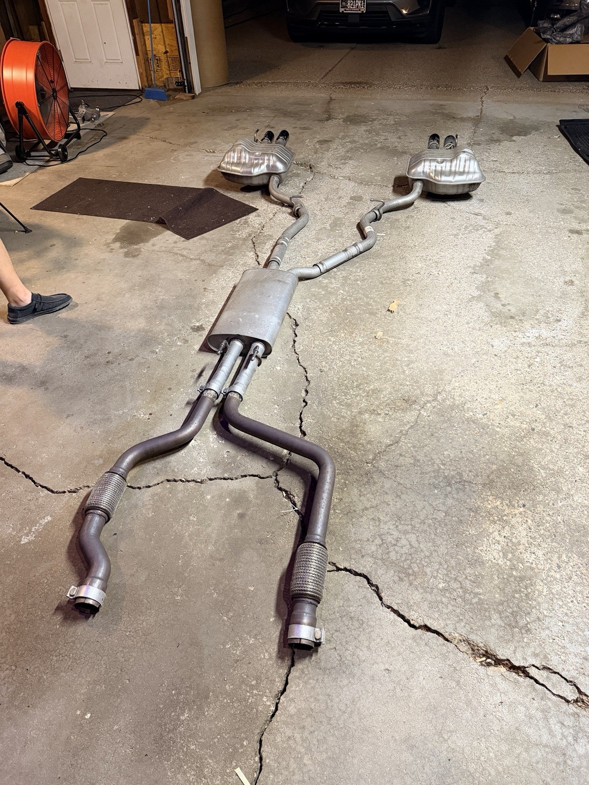 2020-2026 Ford Explorer ST OEM Stock Catback Exhaust – 8,900 Miles