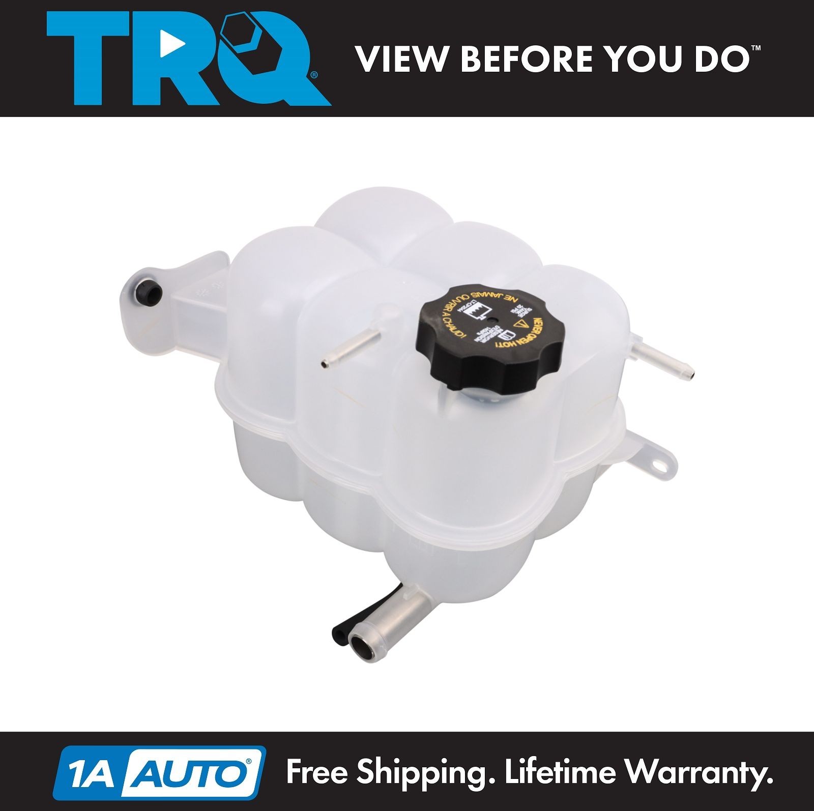 TRQ Coolant Reservoir For 2020-2021 Chevrolet Silverado 2500 3500 HD GMC Sierra