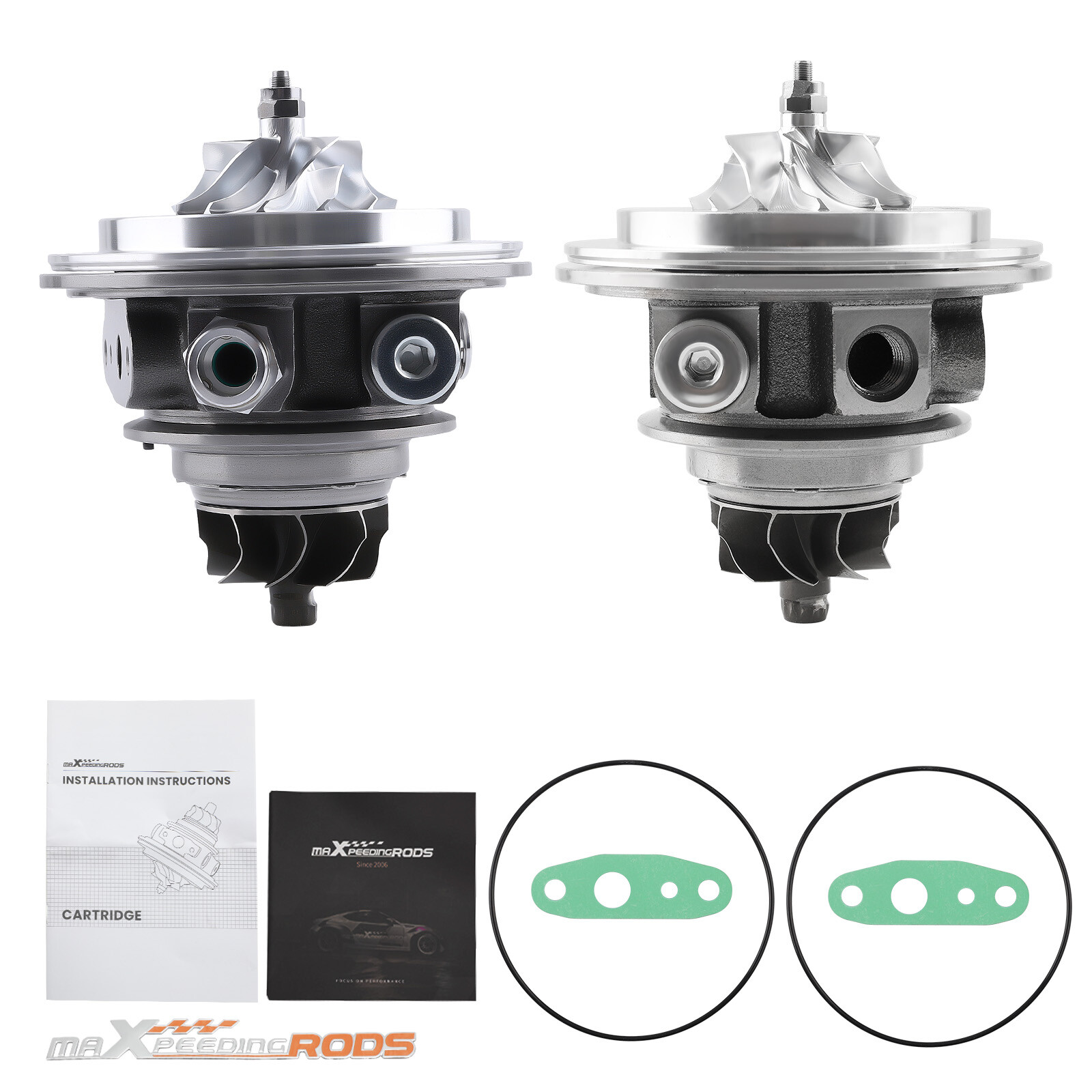 Billet Pair Turbo Cartridge For Ford F150 F-150 V6 3.5L 2013-2016 Turbocharger