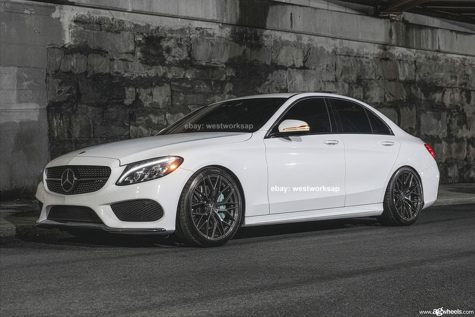 19” AG M520R WHEELS fit MERCEDES W206 C43 C300 SEDAN R-Forged 19x8.5 19x9.5 DGM