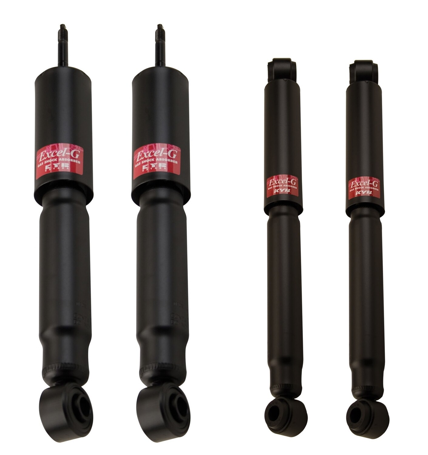Front and Rear KYB Excel-G Shock Absorbers Kit for Toyota Pickup 1986-95 4WD