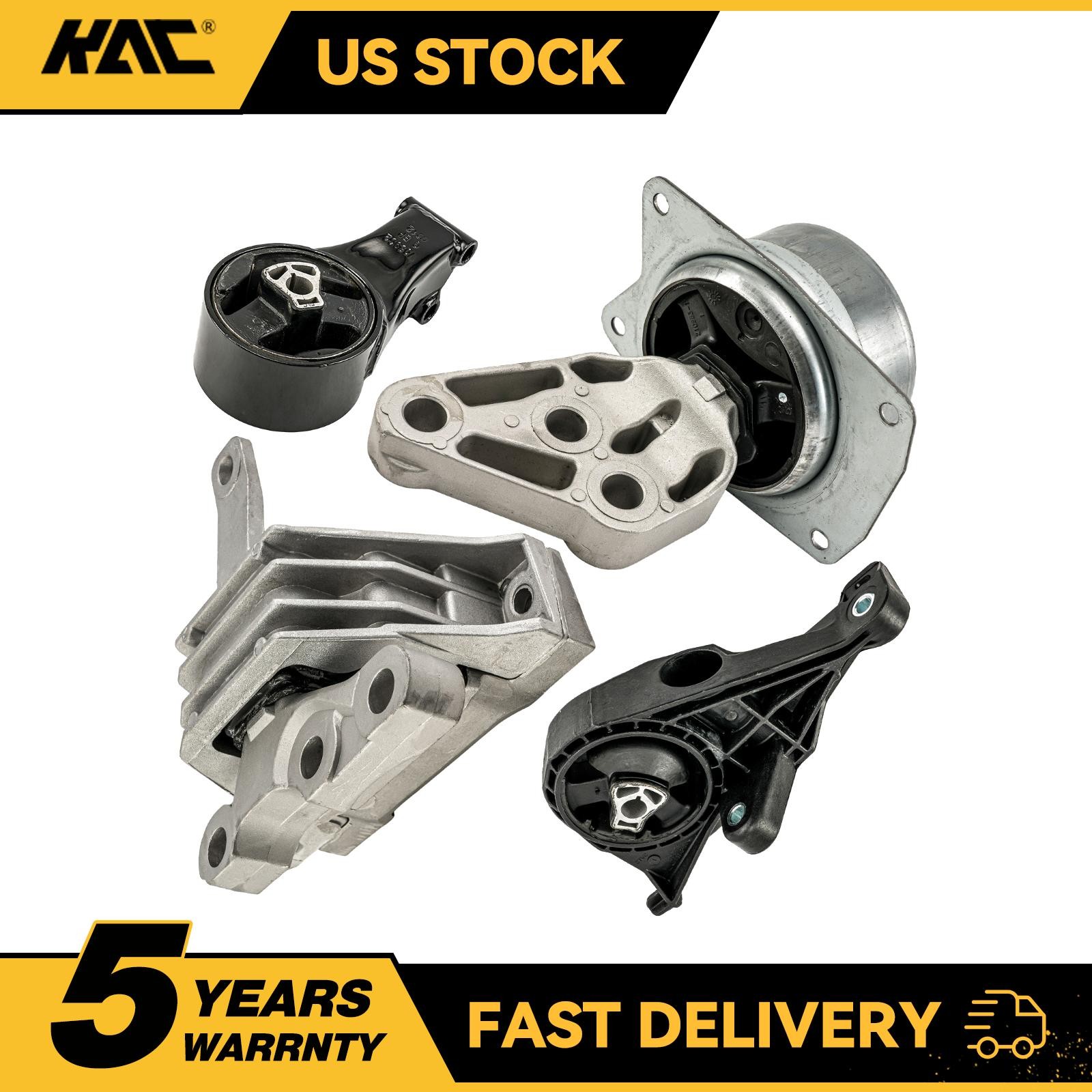 4PCS Engine Mount Set Fits Buick LaCrosse 2010 V6 3.0L 3.6L 2011-2016 V6 3.6L