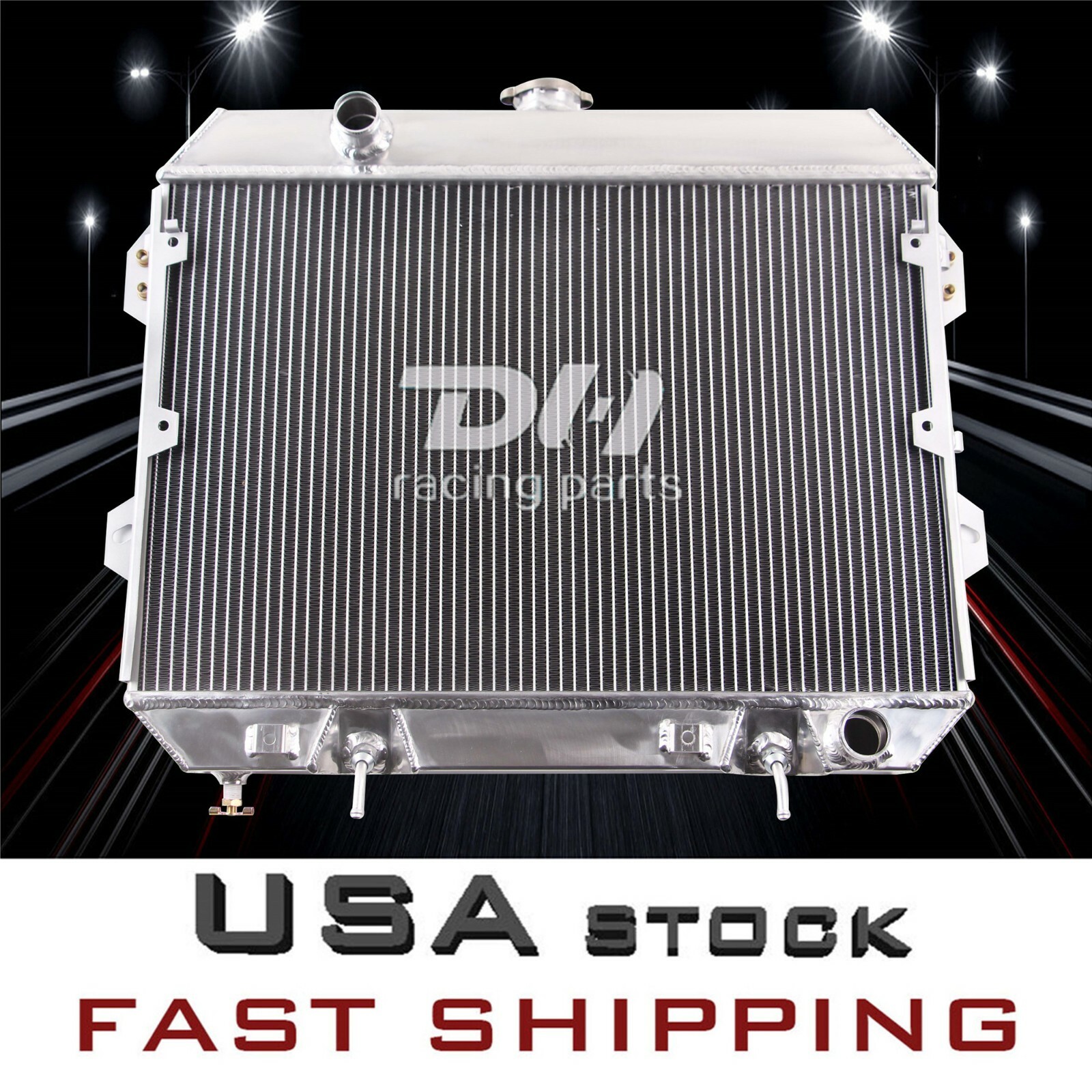 4Row Aluminum Radiator Fit 1975 1976 1977 1978 Nissan Datsun 280Z 2.8L 2753CC 4Row Aluminum Radiator Fit 1975 1976 1977 1978 Nissan Datsun 280Z 2.8L 2753CC