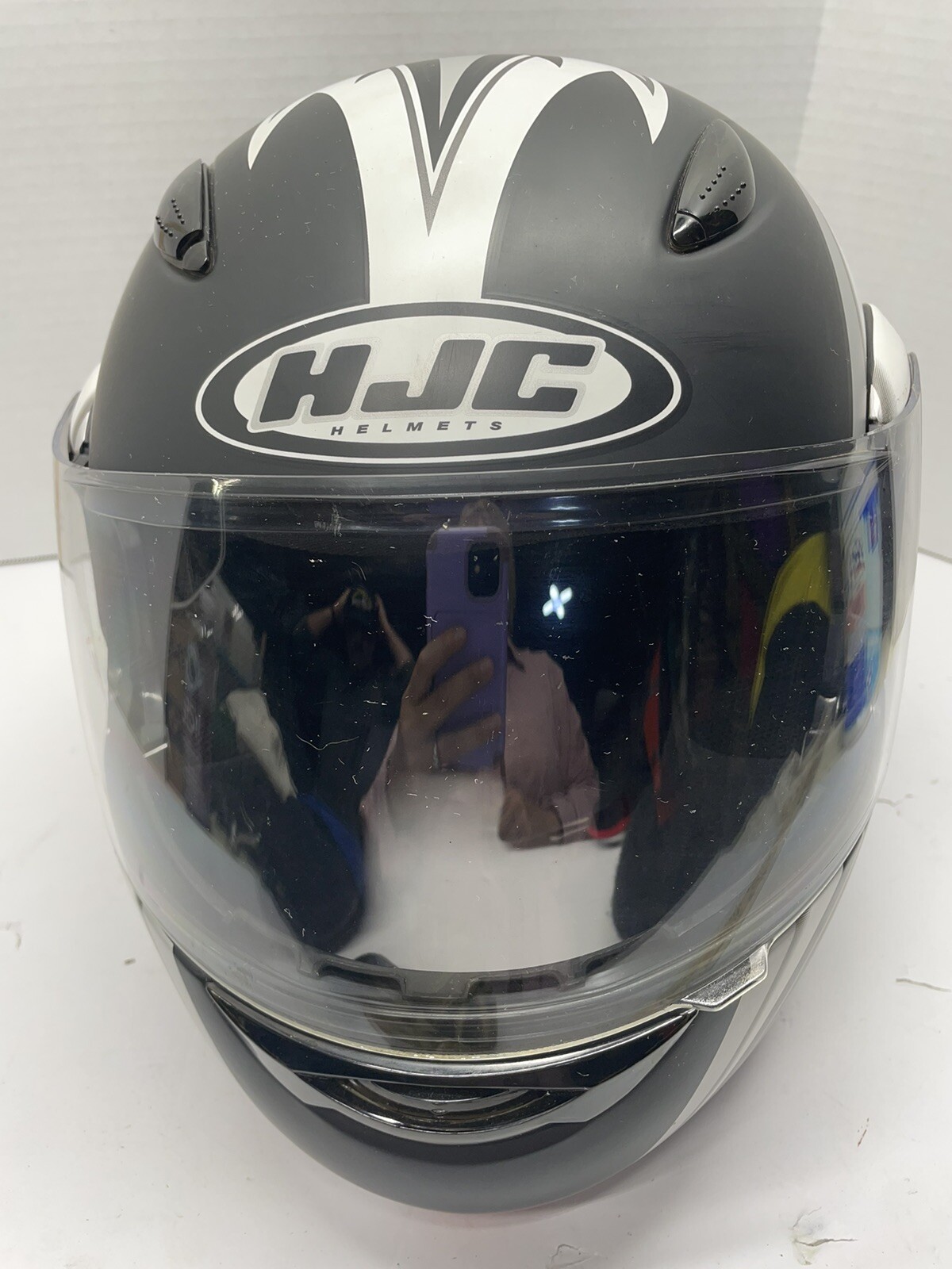 HJC CL-Max Element IZYK Design Adult Motorcycle Helmet Size XL Black HJC CL-Max Element IZYK Design Adult Motorcycle Helmet Size XL Black