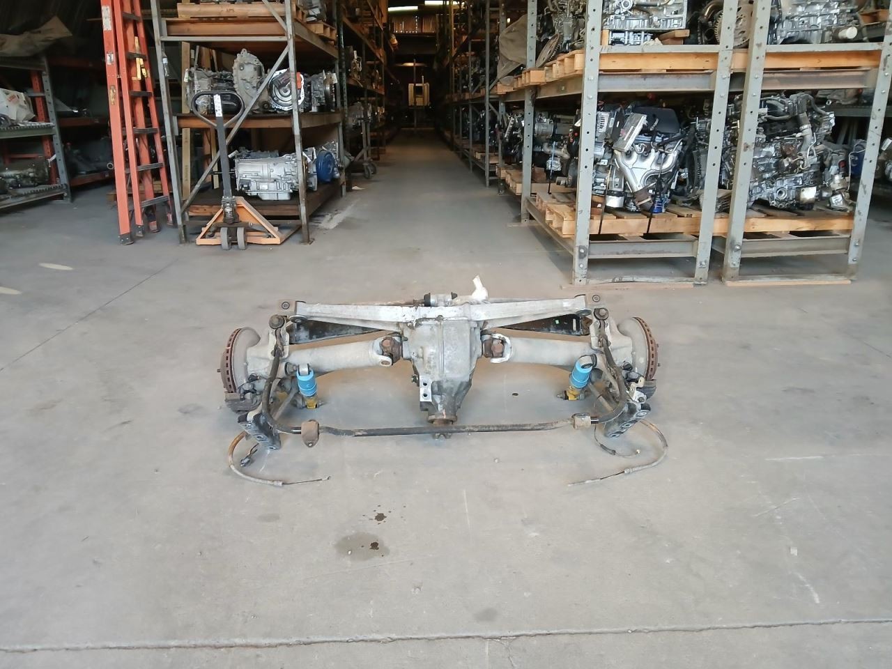 84-96 CORVETTE C4 COMPLETE DROPOUT REAR SUSPENSION WITH BRAKES 3.07 RATIO