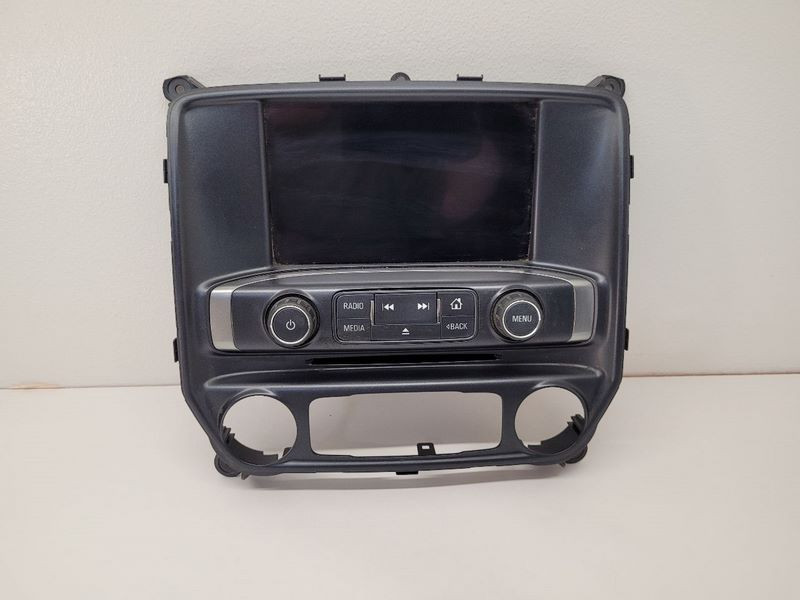 2017-2019 Chevy Silverado 1500 Radio Receiver Display Screen Panel 84096255 OEM