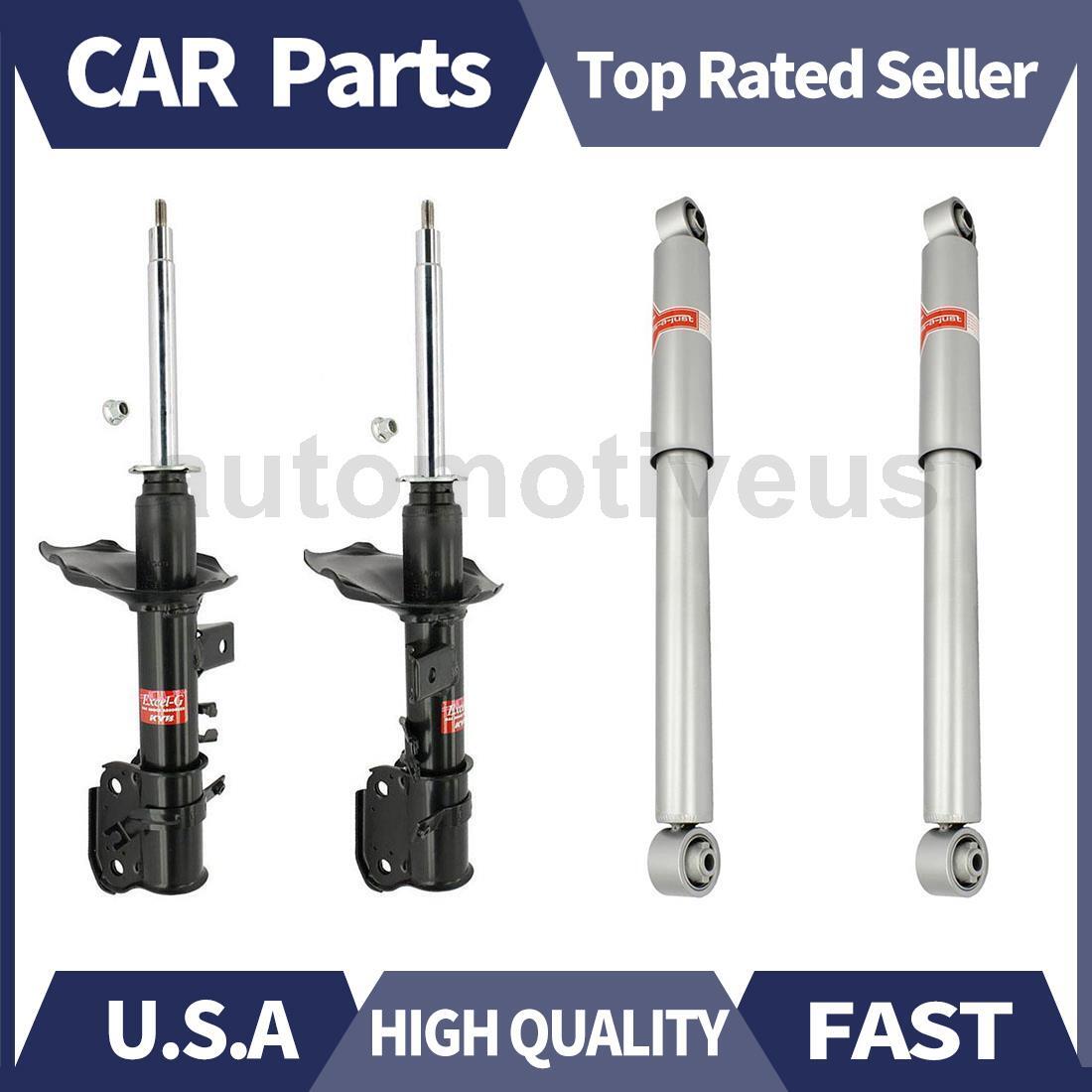 KYB 4PCS Front + Rear Shock Absorber Strut For 1996-1999 Pathfinder