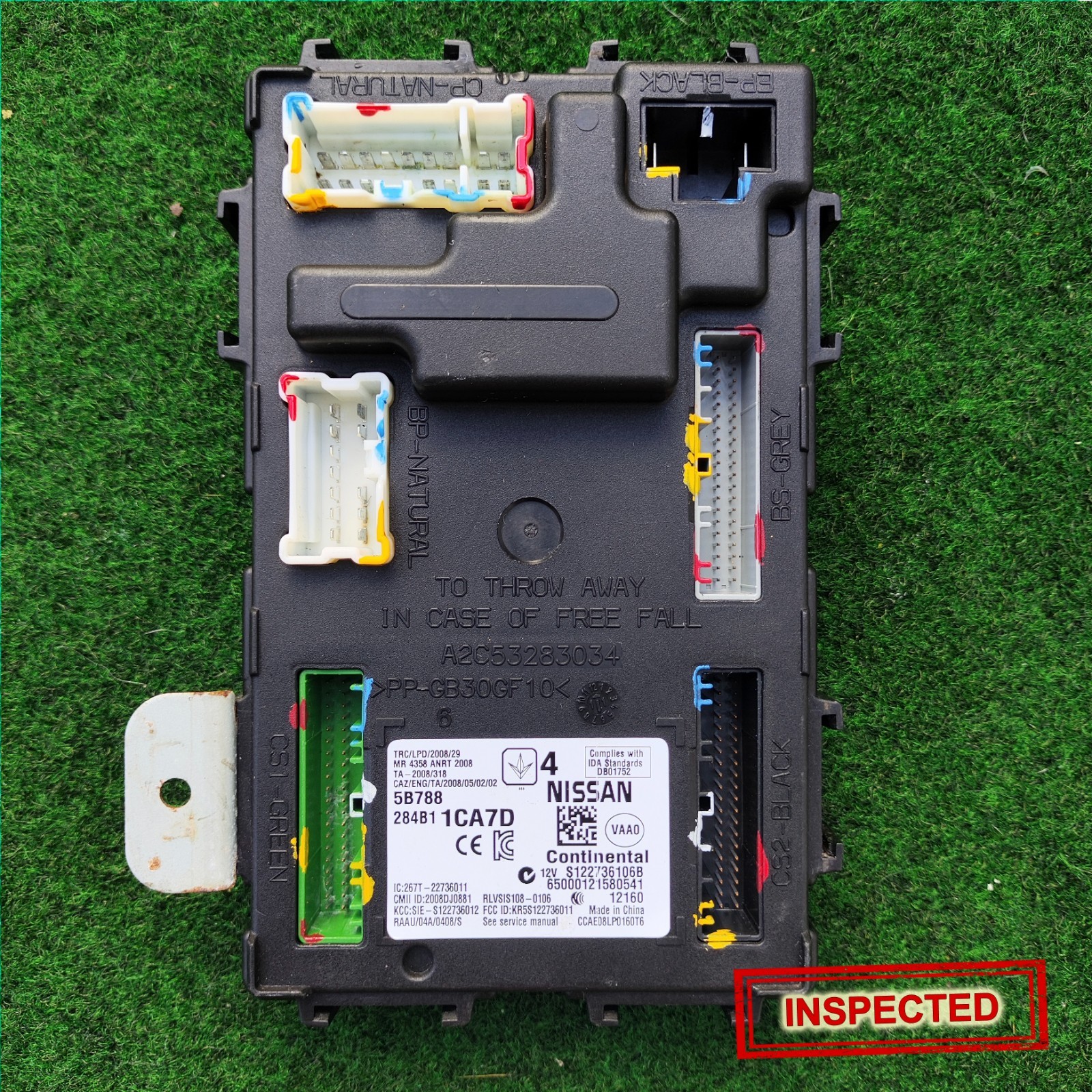 12-15 Infiniti FX35 EX37 FX50 QX50 284B11CA7D Body 284B1 1CA7D Unit BCM BCU OEM