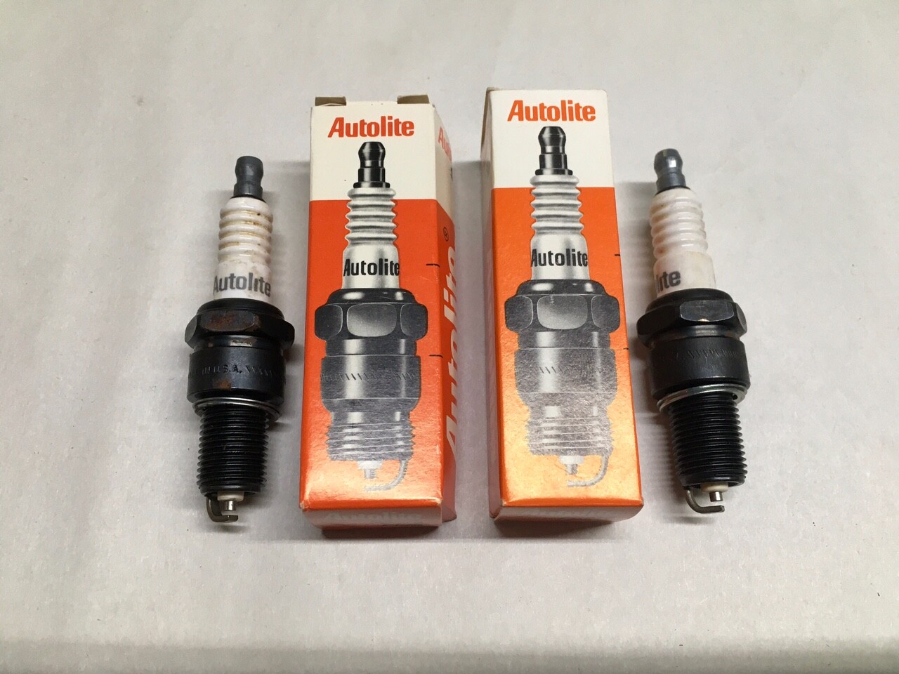 New Autolite 56 Spark Plugs QTY 2 