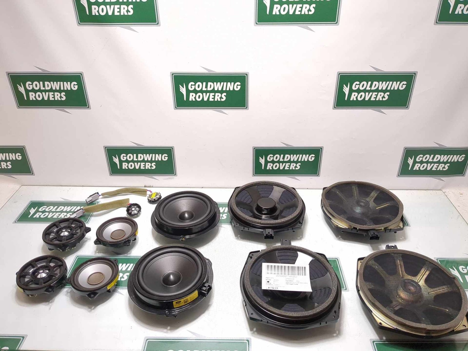 10-19 Jaguar X351 XJ XJR Front & Rear 1200W Premium Speaker Set OEM