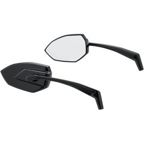 KURYAKYN 1963 Black Phantom Mirrors for Harley KURYAKYN 1963 Black Phantom Mirrors for Harley