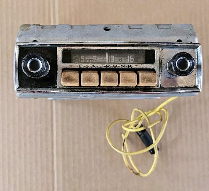 1950's Mercedes Benz Blaupunkt Radio 190SL Ponton W121  / OEM 1950s