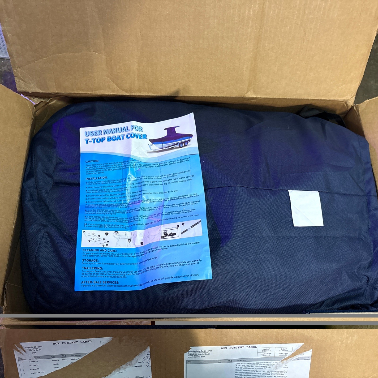 900D Marine Grade Fade & Tear Trailerable T-Top Boat Cover 900D Marine Grade Fade & Tear Trailerable T-Top Boat Cover